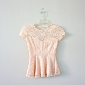 Lacey Light Pink Top